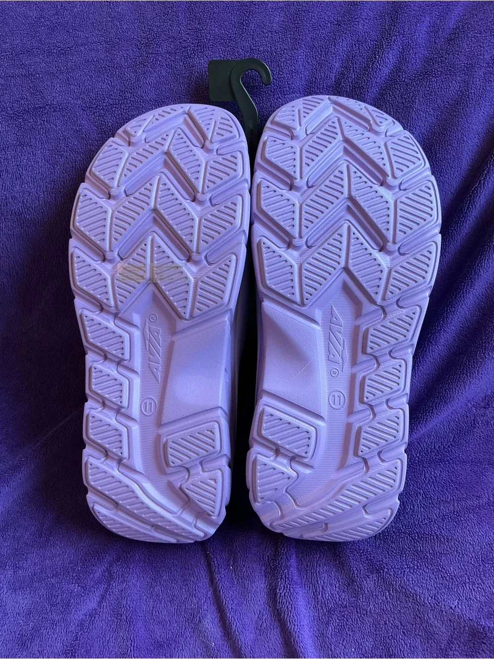 Avia Purple/Lavender Slide Sandals - Size 11